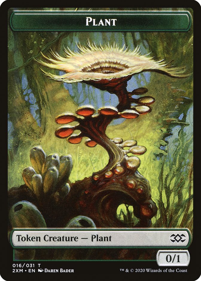 Plant Token [Double Masters] | Gear Gaming Bentonville