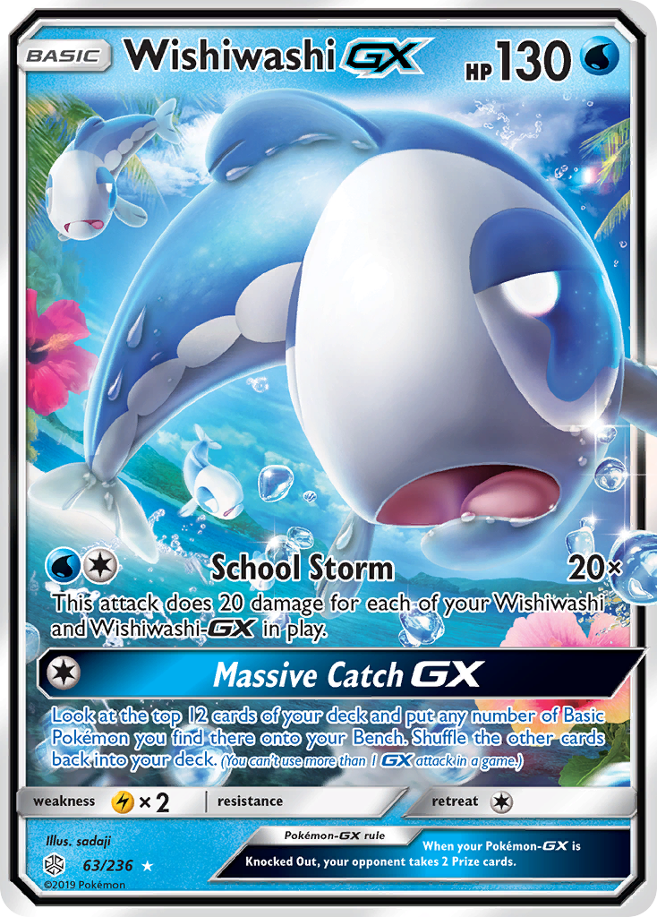 Wishiwashi GX (63/236) [Sun & Moon: Cosmic Eclipse] | Gear Gaming Bentonville