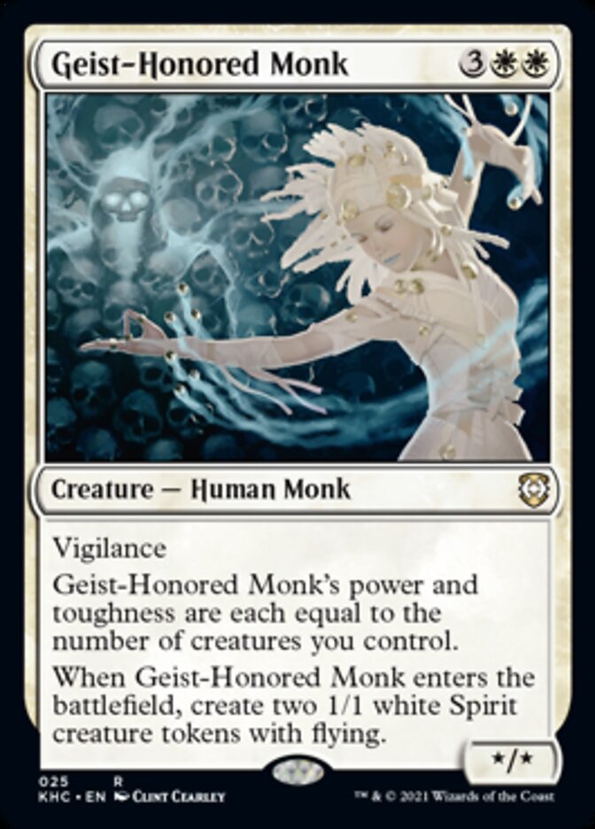 Geist-Honored Monk [Kaldheim Commander] | Gear Gaming Bentonville