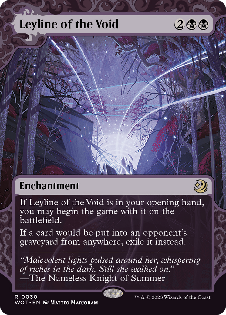 Leyline of the Void [Wilds of Eldraine: Enchanting Tales] | Gear Gaming Bentonville