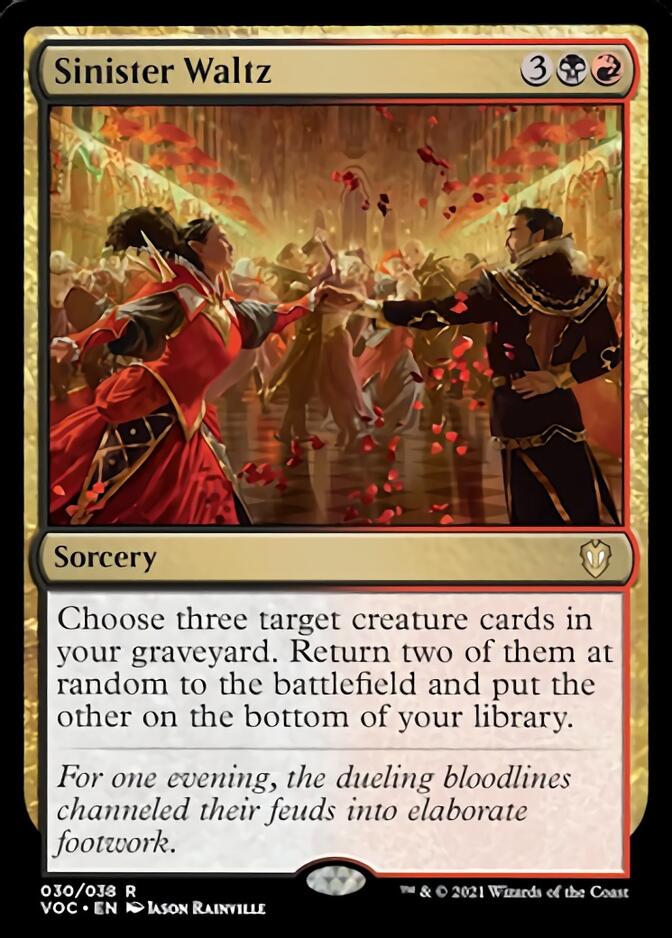 Sinister Waltz [Innistrad: Crimson Vow Commander] | Gear Gaming Bentonville