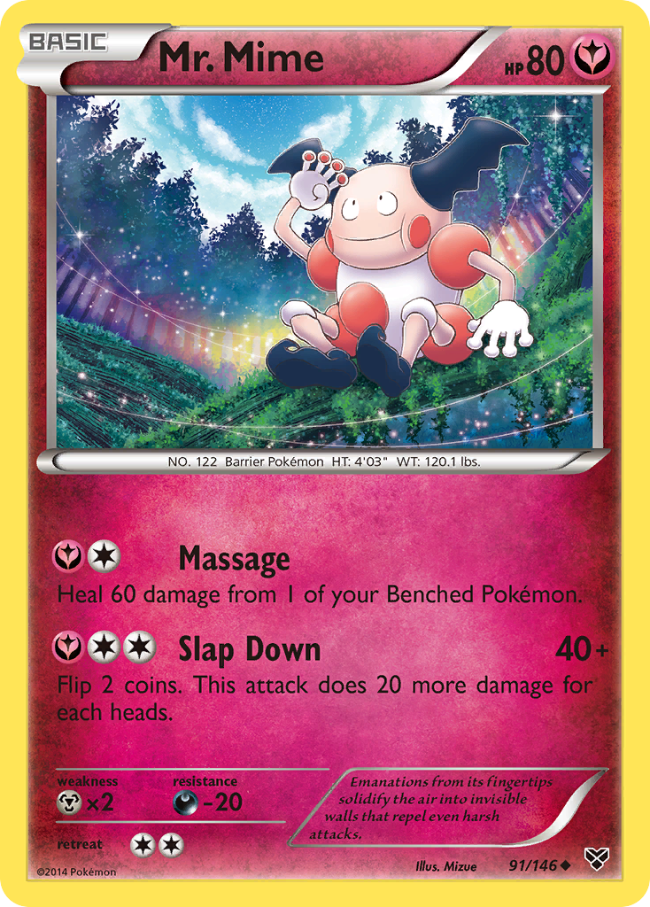 Mr. Mime (91/146) [XY: Base Set] | Gear Gaming Bentonville