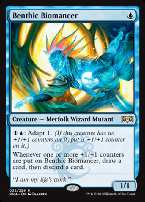 Benthic Biomancer [Ravnica Allegiance] | Gear Gaming Bentonville