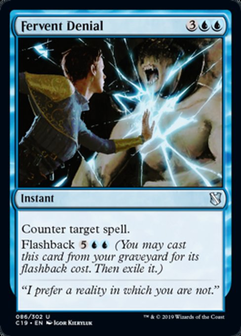 Fervent Denial [Commander 2019] | Gear Gaming Bentonville