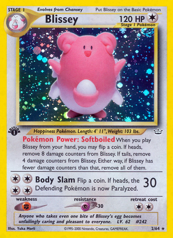 Blissey (2/64) [Neo Revelation 1st Edition] | Gear Gaming Bentonville