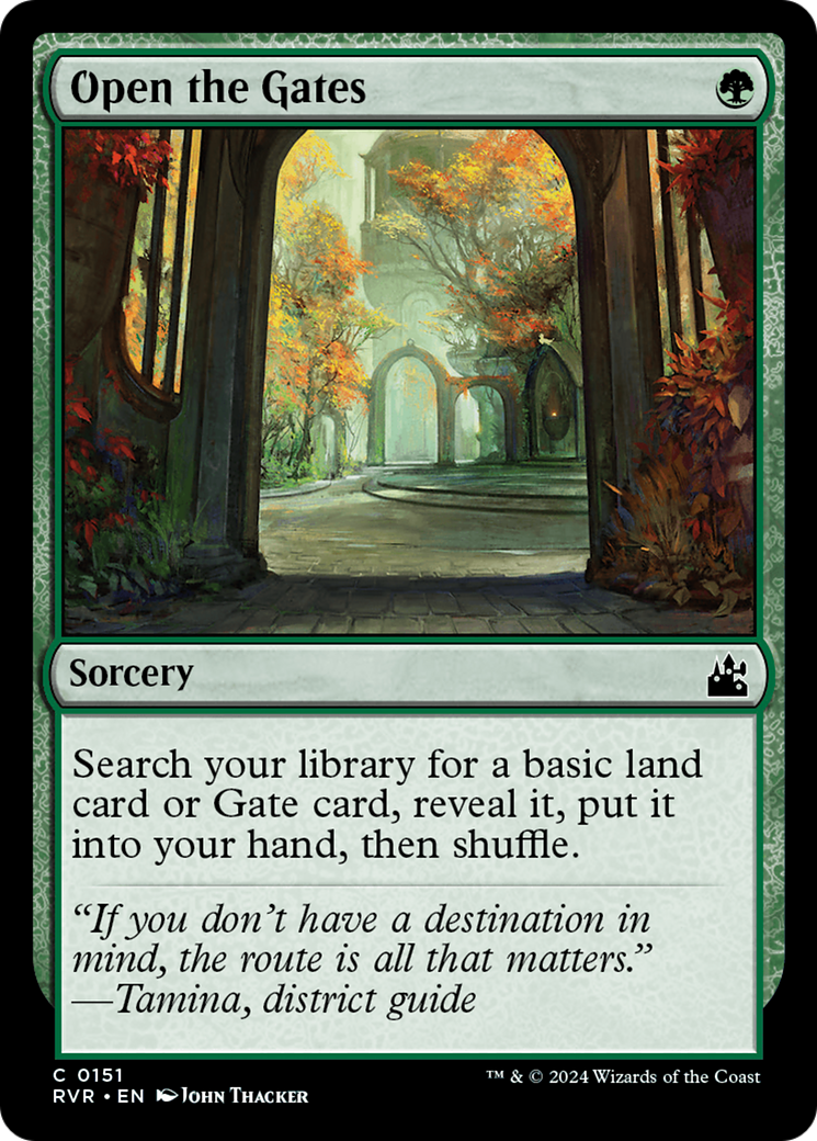 Open the Gates [Ravnica Remastered] | Gear Gaming Bentonville