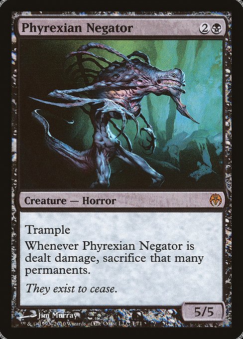 Phyrexian Negator [Duel Decks: Phyrexia vs. the Coalition] | Gear Gaming Bentonville