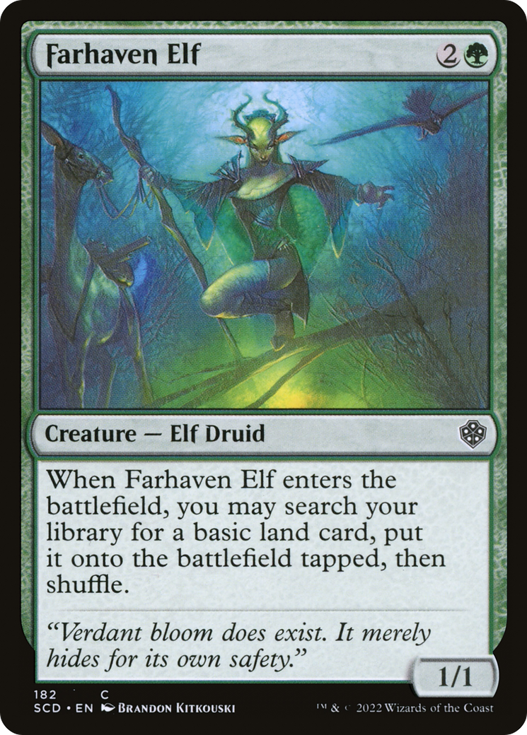 Farhaven Elf [Starter Commander Decks] | Gear Gaming Bentonville