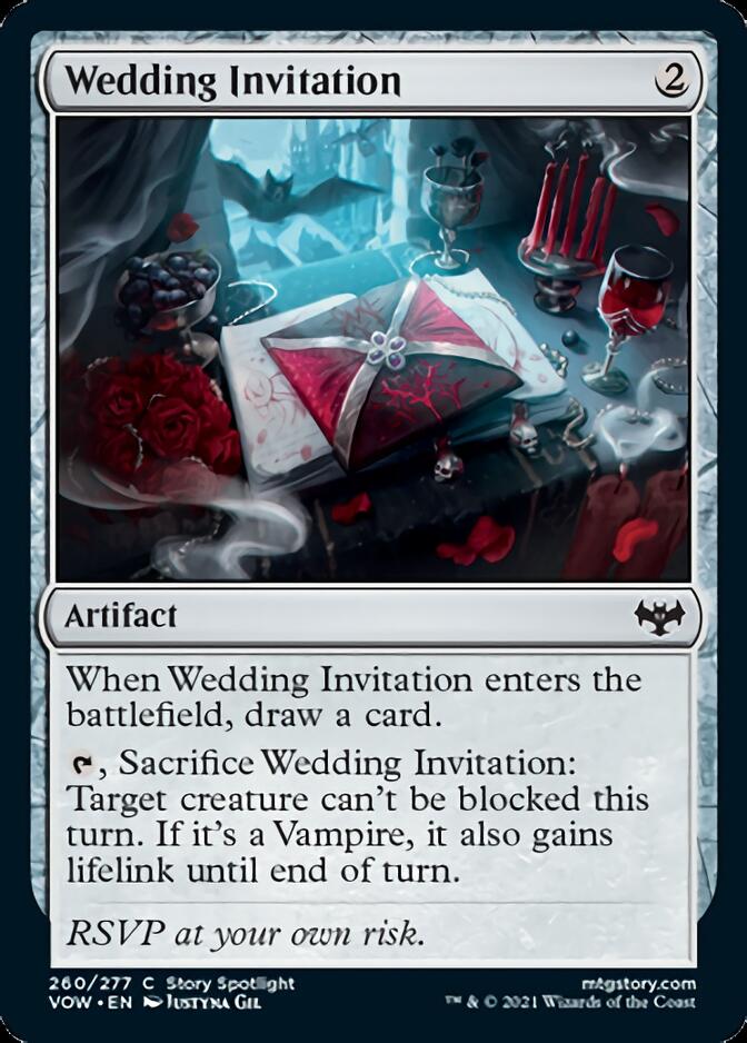 Wedding Invitation [Innistrad: Crimson Vow] | Gear Gaming Bentonville