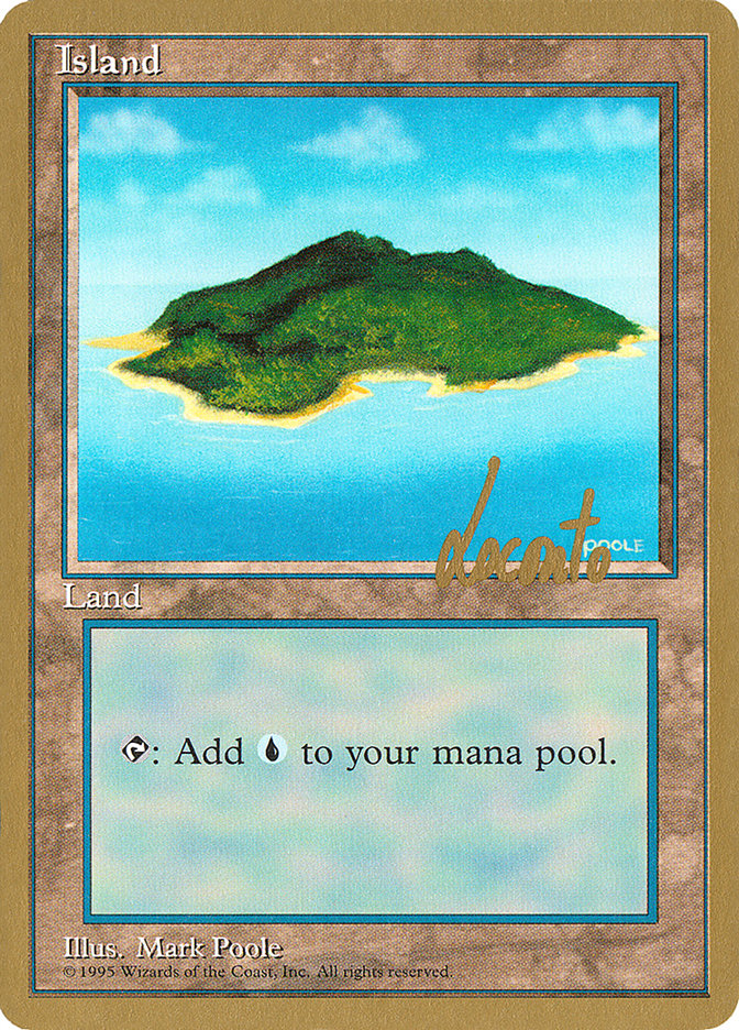 Island (ml367) (Michael Loconto) [Pro Tour Collector Set] | Gear Gaming Bentonville