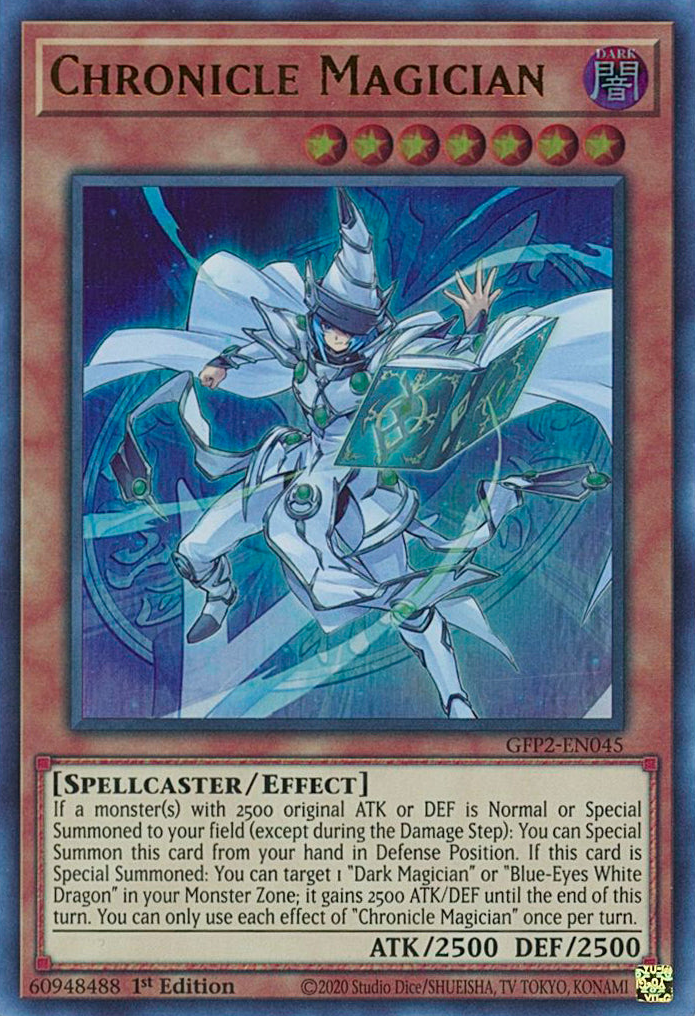 Chronicle Magician [GFP2-EN045] Ultra Rare | Gear Gaming Bentonville