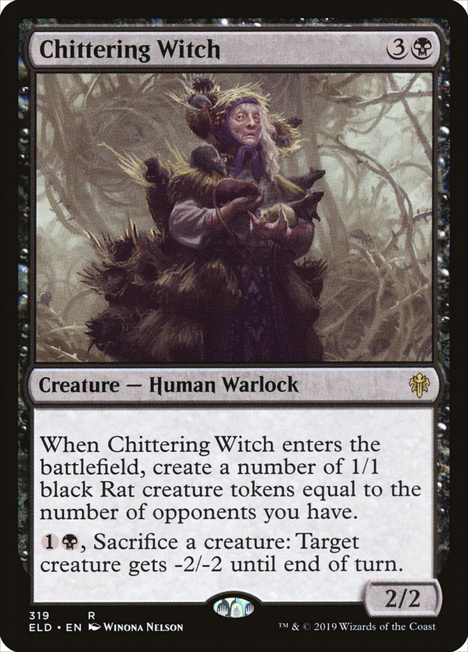 Chittering Witch [Throne of Eldraine] | Gear Gaming Bentonville