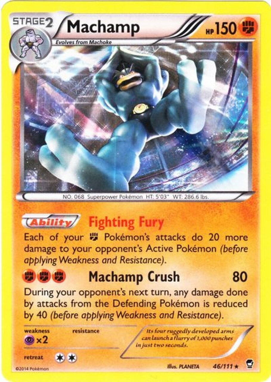 Machamp (46/111) [XY: Furious Fists] | Gear Gaming Bentonville