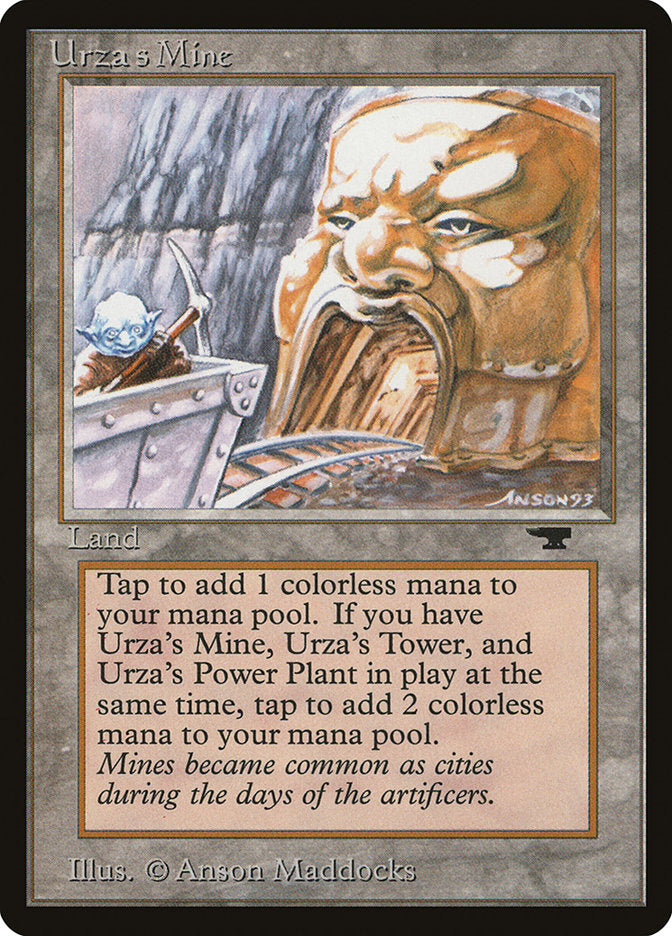 Urza's Mine (Mine Cart Entering Mouth) [Antiquities] | Gear Gaming Bentonville