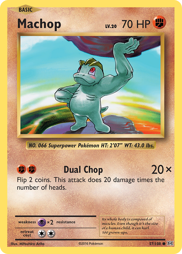 Machop (57/108) [XY: Evolutions] | Gear Gaming Bentonville