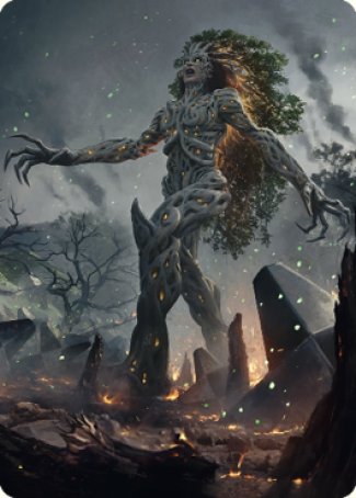 Titania, Gaea Incarnate Art Card [The Brothers' War Art Series] | Gear Gaming Bentonville