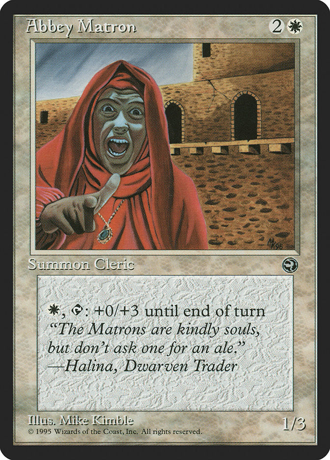 Abbey Matron (Halina Flavor Text) [Homelands] | Gear Gaming Bentonville