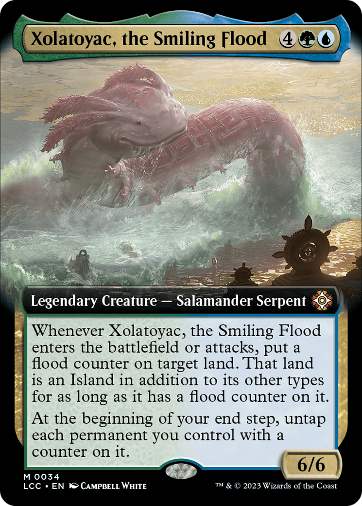 Xolatoyac, the Smiling Flood (Extended Art) [The Lost Caverns of Ixalan Commander] | Gear Gaming Bentonville