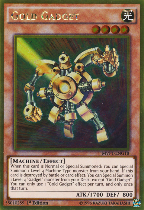 Gold Gadget [MVP1-ENG18] Gold Rare | Gear Gaming Bentonville