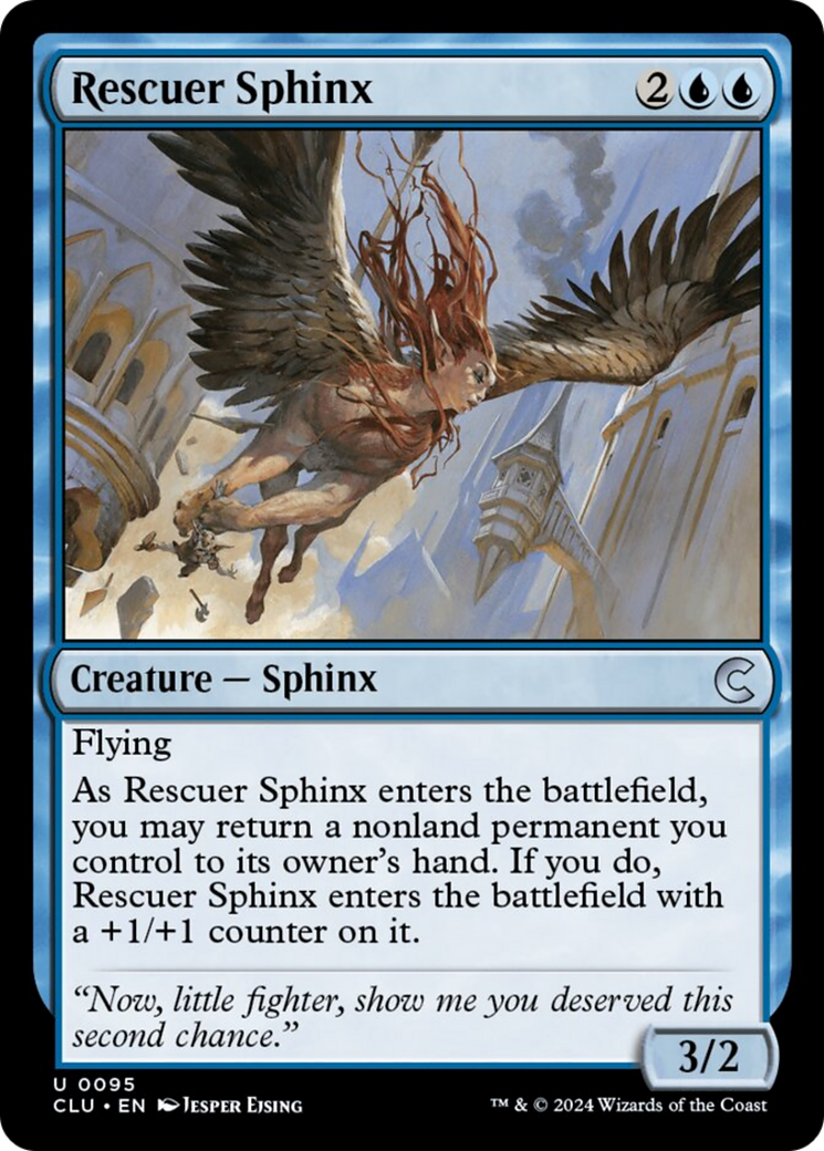 Rescuer Sphinx [Ravnica: Clue Edition] | Gear Gaming Bentonville