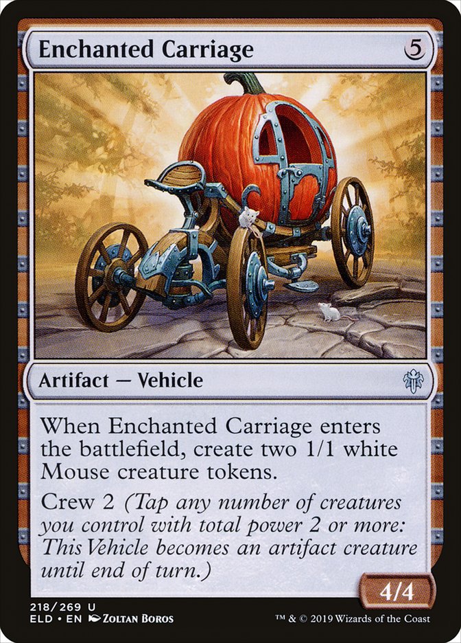 Enchanted Carriage [Throne of Eldraine] | Gear Gaming Bentonville