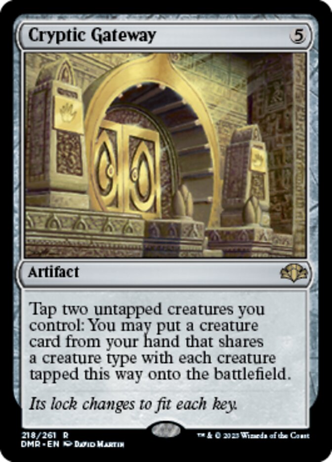 Cryptic Gateway [Dominaria Remastered] | Gear Gaming Bentonville