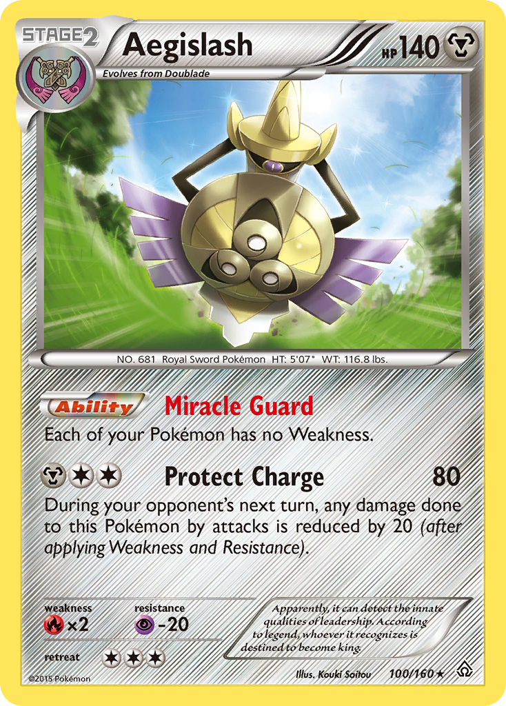 Aegislash (100/160) [XY: Primal Clash] | Gear Gaming Bentonville