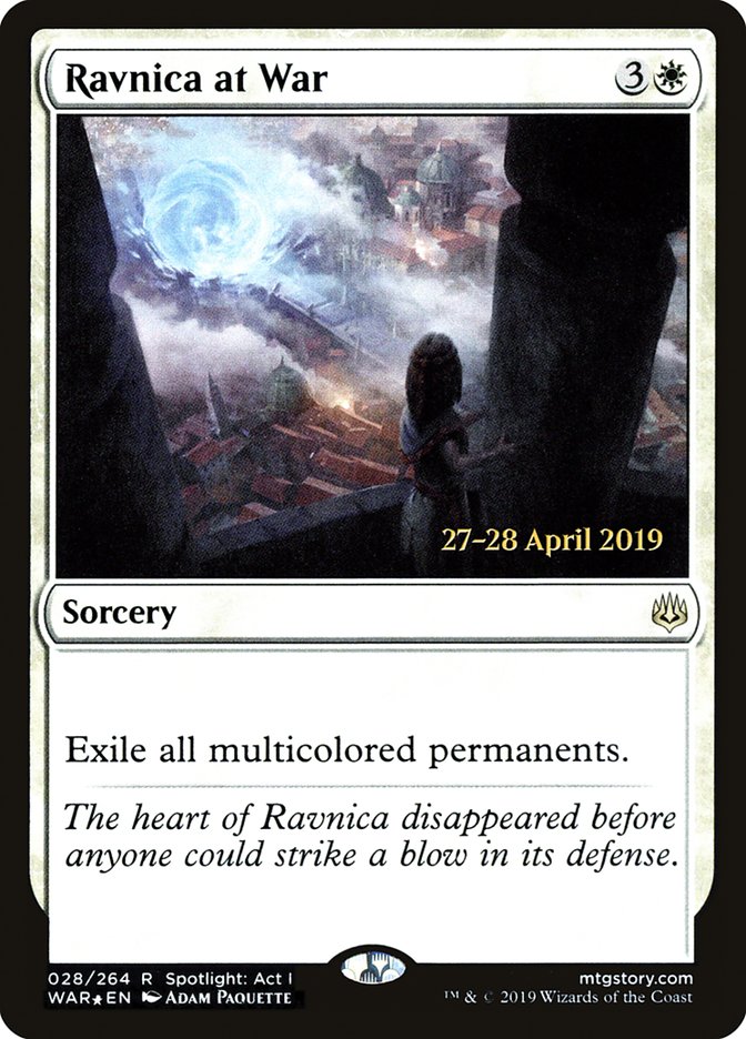 Ravnica at War  [War of the Spark Prerelease Promos] | Gear Gaming Bentonville