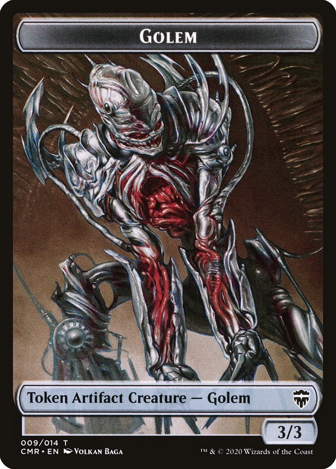 Copy (013) // Golem Token [Commander Legends Tokens] | Gear Gaming Bentonville