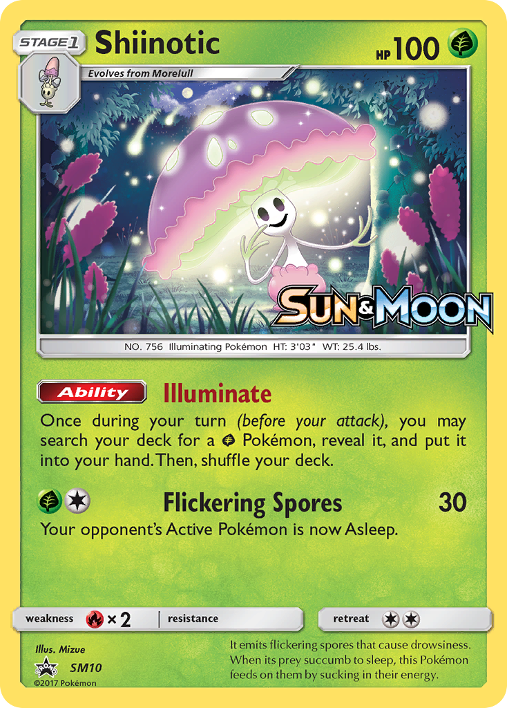 Shiinotic (SM10) [Sun & Moon: Black Star Promos] | Gear Gaming Bentonville