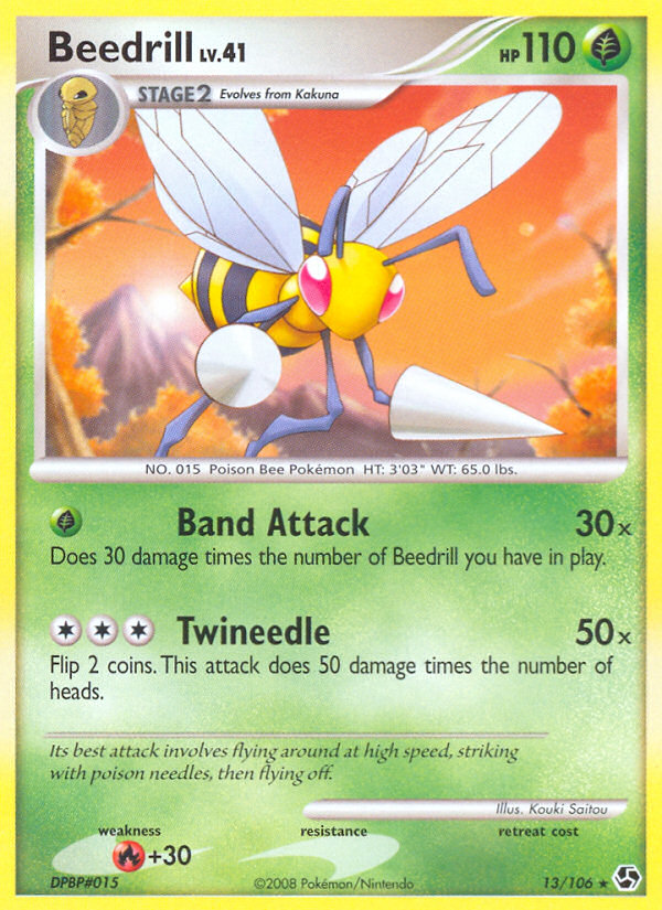 Beedrill (13/106) [Diamond & Pearl: Great Encounters] | Gear Gaming Bentonville