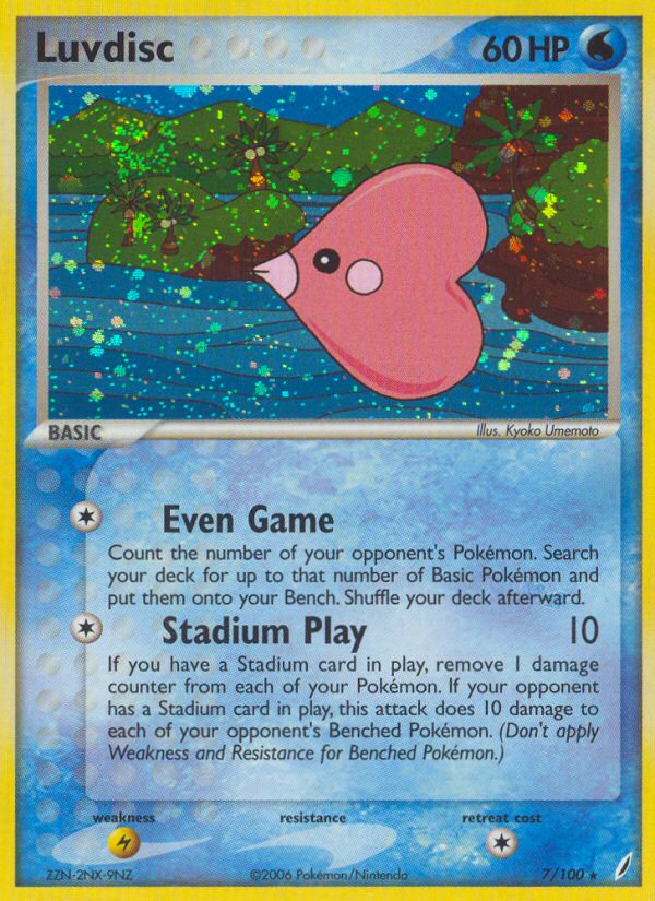 Luvdisc (7/100) [EX: Crystal Guardians] | Gear Gaming Bentonville