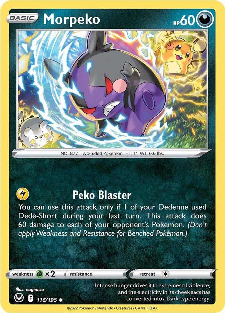 Morpeko (116/195) [Sword & Shield: Silver Tempest] | Gear Gaming Bentonville