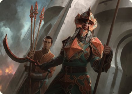 Siege Veteran Art Card [The Brothers' War Art Series] | Gear Gaming Bentonville
