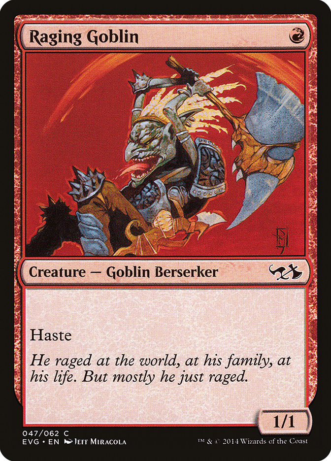 Raging Goblin (Elves vs. Goblins) [Duel Decks Anthology] | Gear Gaming Bentonville