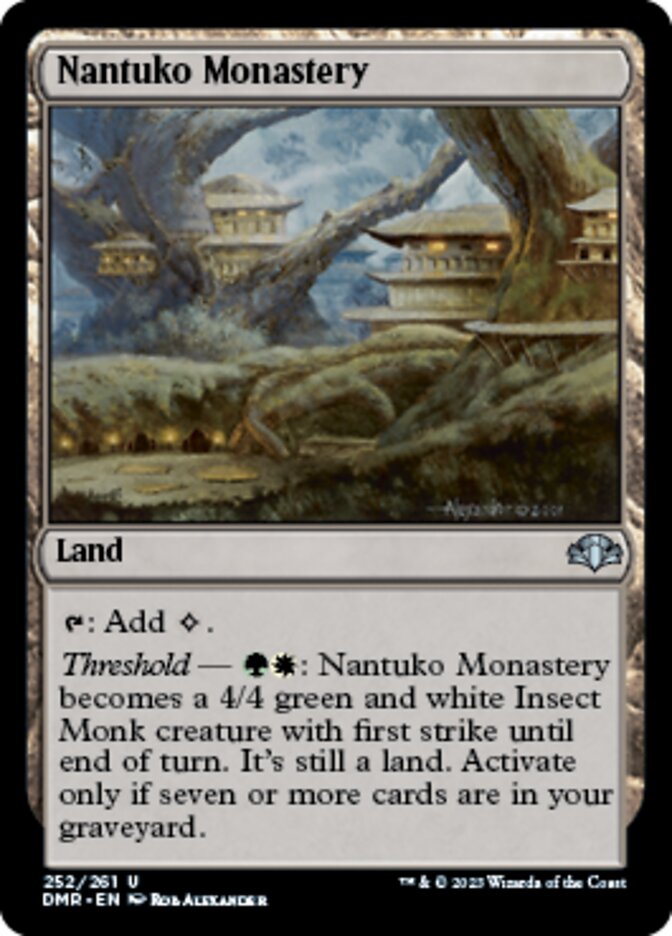 Nantuko Monastery [Dominaria Remastered] | Gear Gaming Bentonville