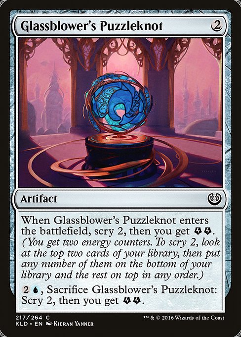 Glassblower's Puzzleknot [Kaladesh] | Gear Gaming Bentonville