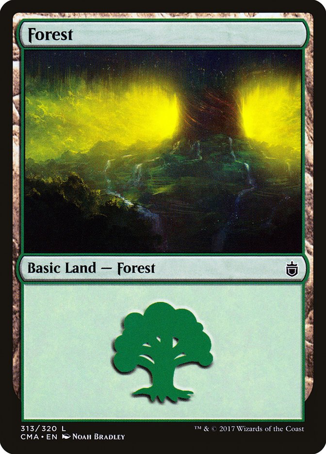 Forest (313) [Commander Anthology] | Gear Gaming Bentonville