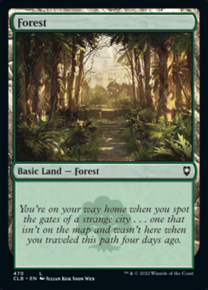 Forest (470) [Commander Legends: Battle for Baldur's Gate] | Gear Gaming Bentonville