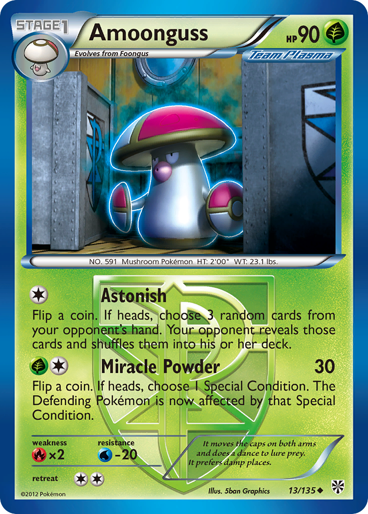 Amoonguss (13/135) [Black & White: Plasma Storm] | Gear Gaming Bentonville