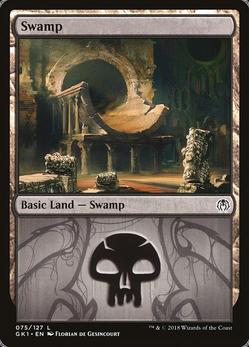 Swamp (75) [Guilds of Ravnica: Guild Kits] | Gear Gaming Bentonville