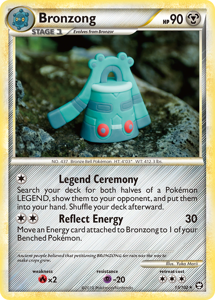 Bronzong (15/102) [HeartGold & SoulSilver: Triumphant] | Gear Gaming Bentonville