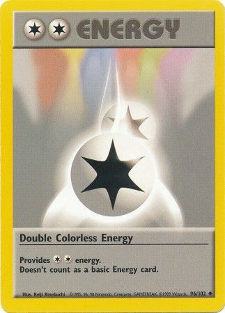 Double Colorless Energy (96/102) [Base Set Unlimited] | Gear Gaming Bentonville