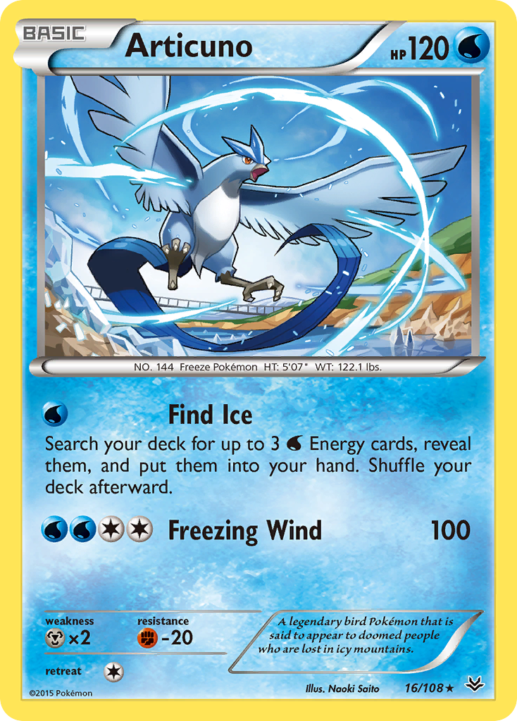 Articuno (16/108) [XY: Roaring Skies] | Gear Gaming Bentonville