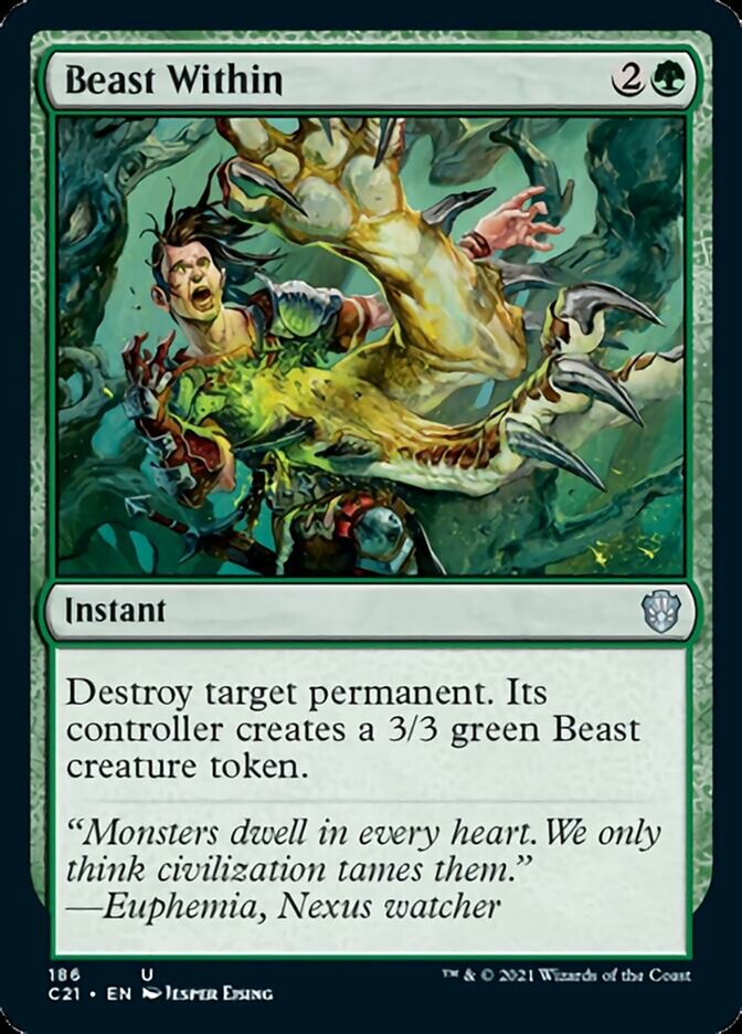 Beast Within [Commander 2021] | Gear Gaming Bentonville