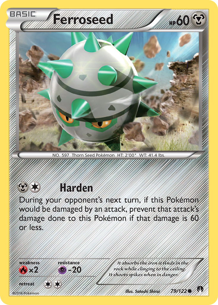 Ferroseed (79/122) [XY: BREAKpoint] | Gear Gaming Bentonville