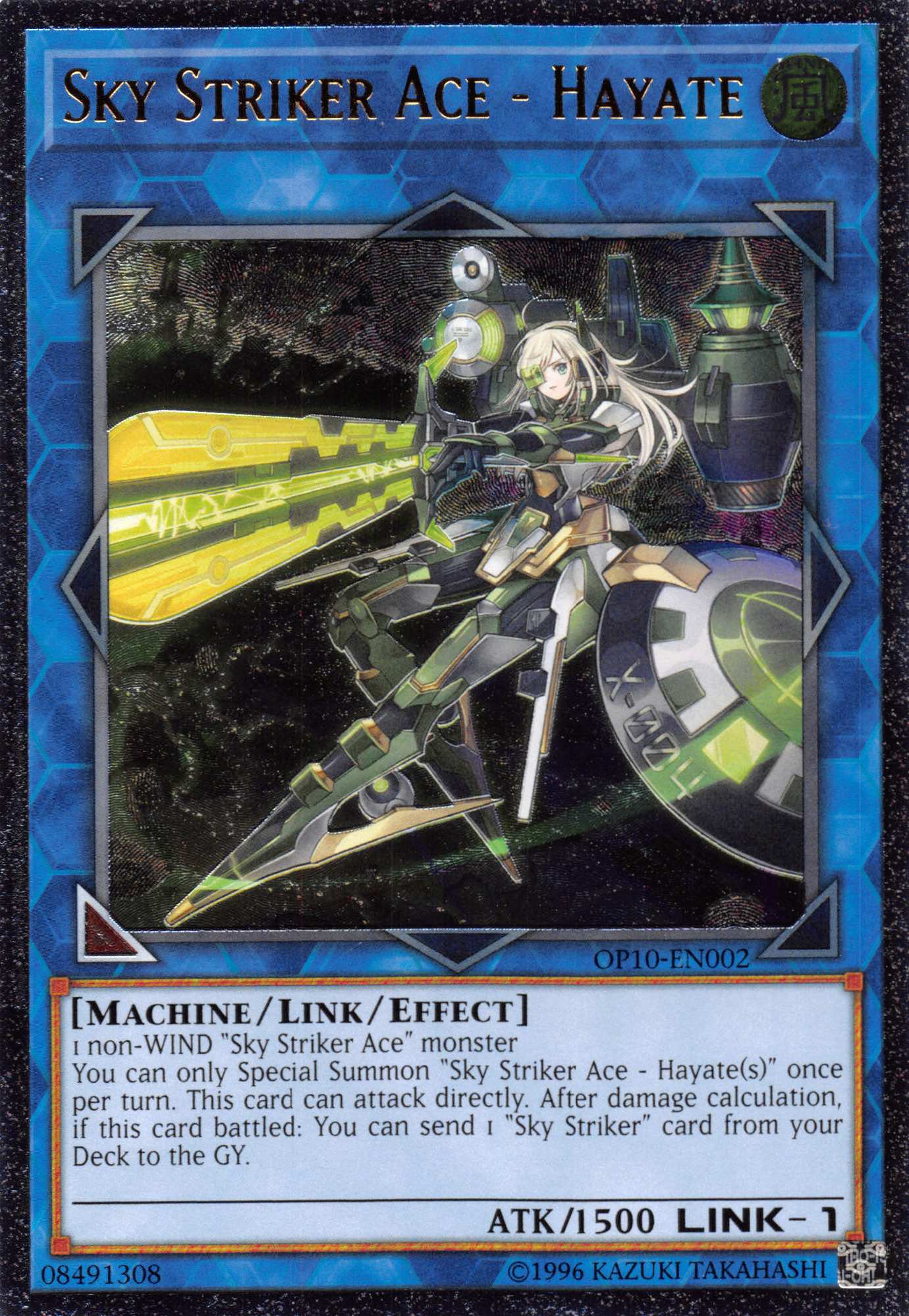 Sky Striker Ace - Hayate [OP10-EN002] Ultimate Rare | Gear Gaming Bentonville