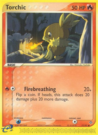 Torchic (77/97) [EX: Dragon] | Gear Gaming Bentonville