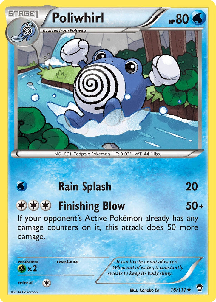 Poliwhirl (16/111) [XY: Furious Fists] | Gear Gaming Bentonville