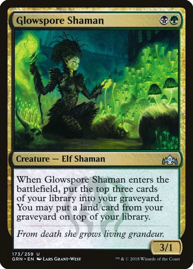 Glowspore Shaman [Guilds of Ravnica] | Gear Gaming Bentonville